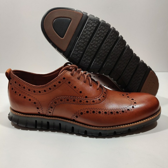 Cole Haan Zero Grand Wingtip Oxford Shoes - Picture 2 of 8